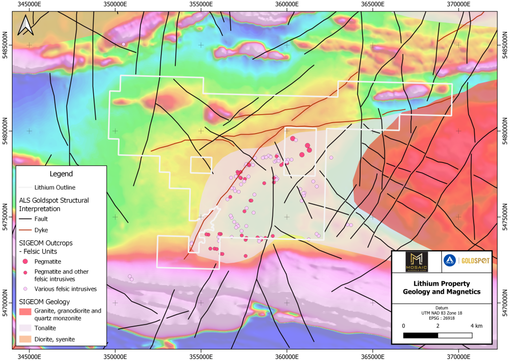 Lithium SM - Mosaic Minerals Corp. (CSE: MOC)